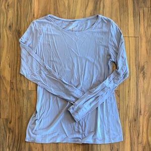Merona light blue long sleeve top.